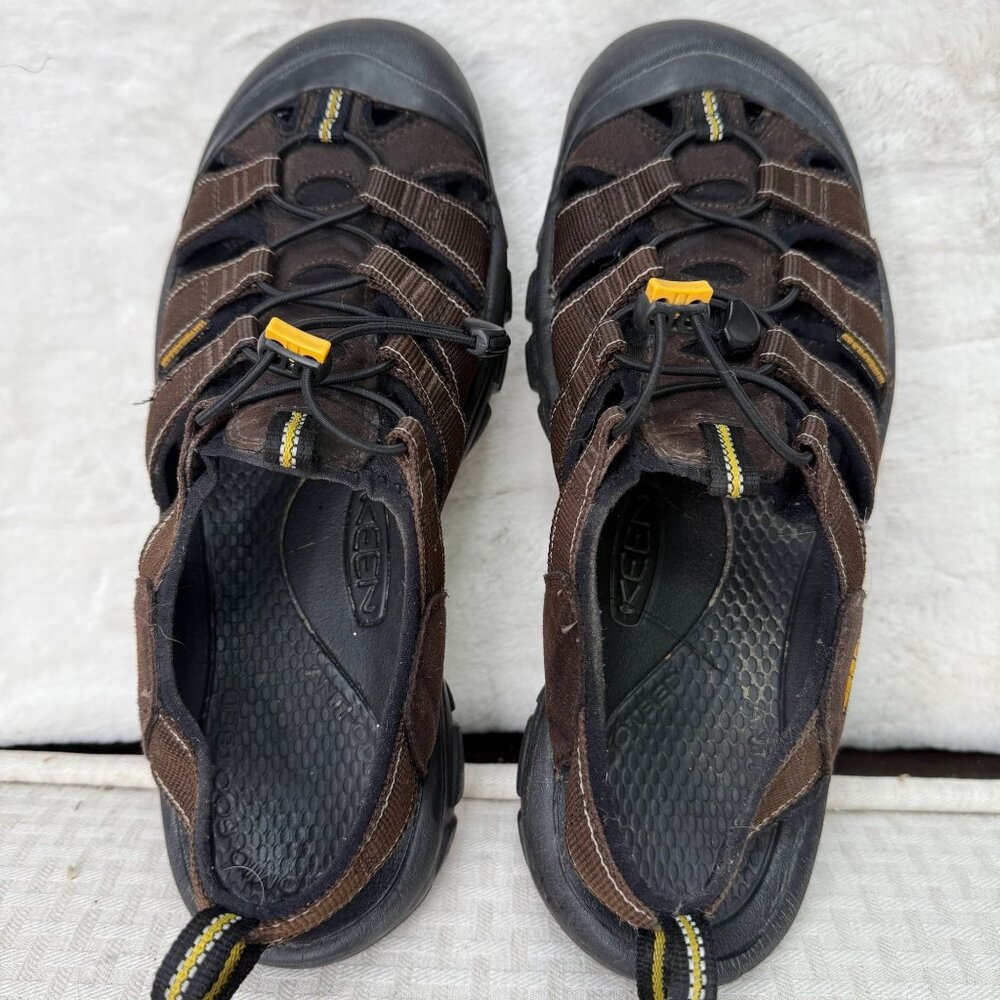 Keen Mens Brown Newport H2 Sandals Size 13 Waterproof All-Terrain Footwear - Picture 5 of 8